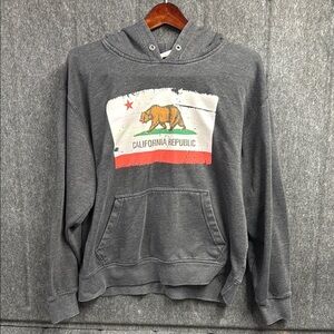Lanza Gray California Republic Hoodie